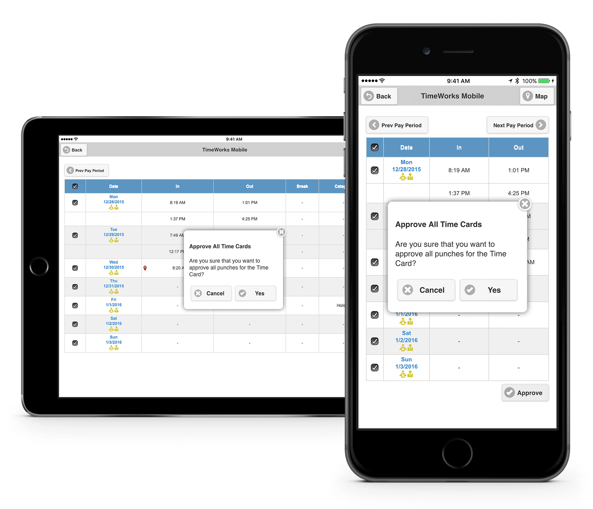 Mobile Time & Attendance